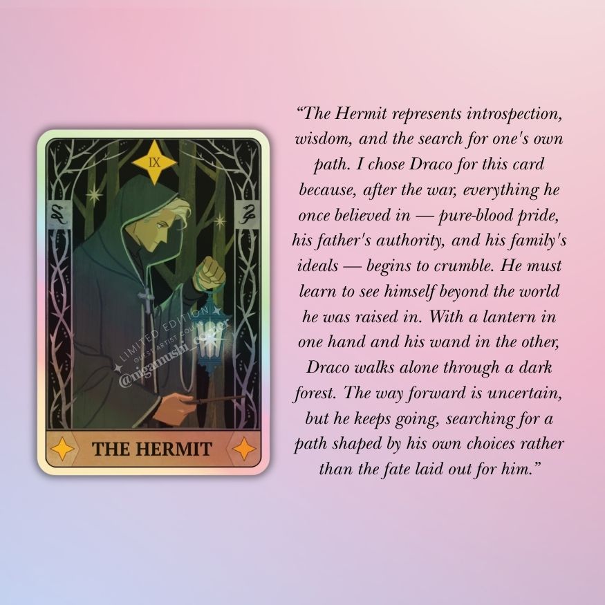 Bookish Queen Dramione Stickers Dramione Stickers - Major Arcanas Tarot Collab 6.0