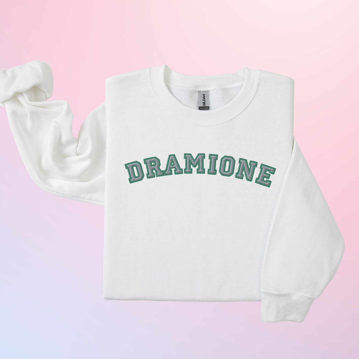Bookish Queen Sweatshirt Dramione Subtle Fandom Embroidered Sweatshirt