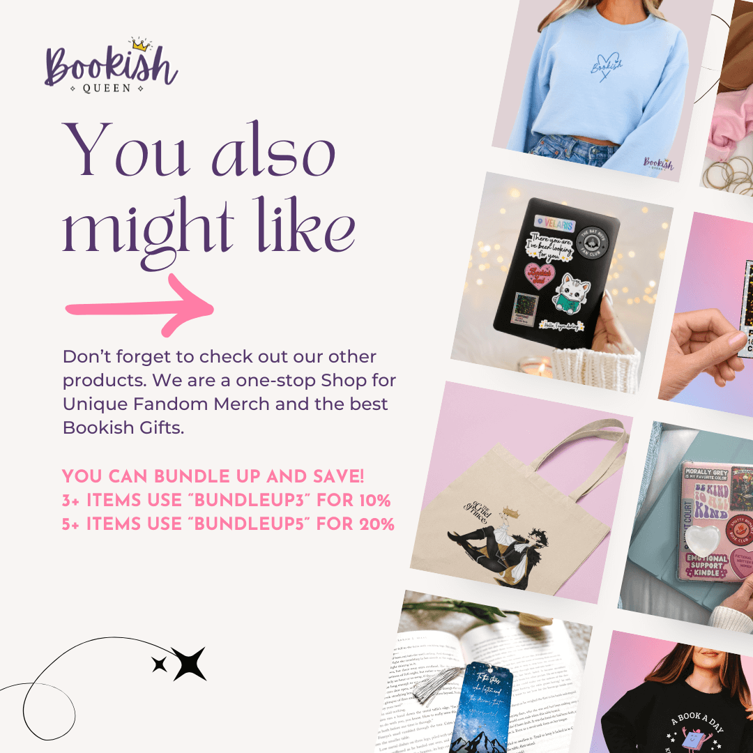 Bookish Queen Once Upon a Broken Heart Sticker Eva & Jacks Stickers - OUABH Exclusive Laia Verdaguer Collab