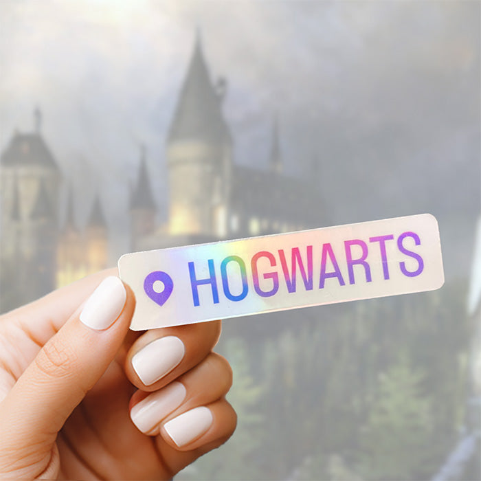 Bookish Queen Wizarding World Stickers Hogwarts Location Tag
