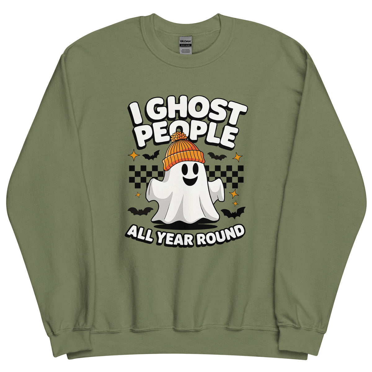 Bookish Queen Sweatshirt Green / S I Ghost People All Year Round Sweatshirt