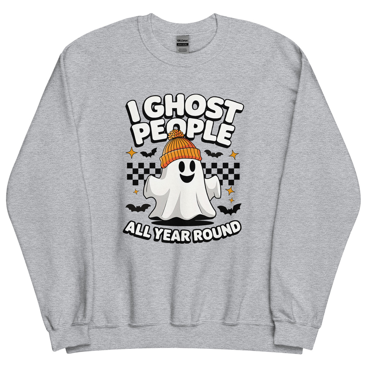 Bookish Queen Sweatshirt LightGrey / S I Ghost People All Year Round Sweatshirt