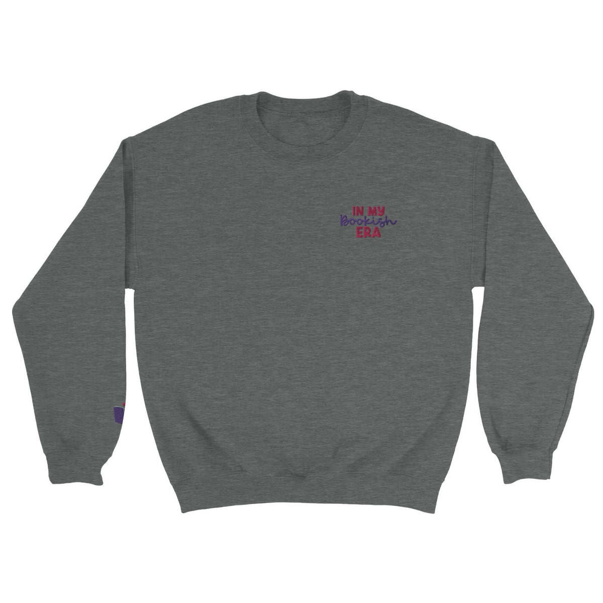 Bookish Queen Sweatshirt In my Bookish Era Embroidered Sweater