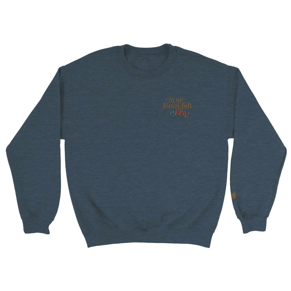 Bookish Queen Sweatshirt DarkGrey / S In my Bookish Era Embroidered Sweater