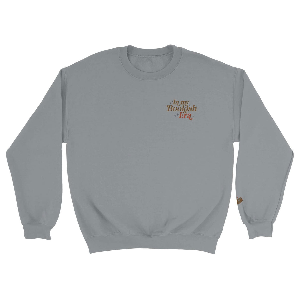 Bookish Queen Sweatshirt DimGrey / S In my Bookish Era Embroidered Sweater