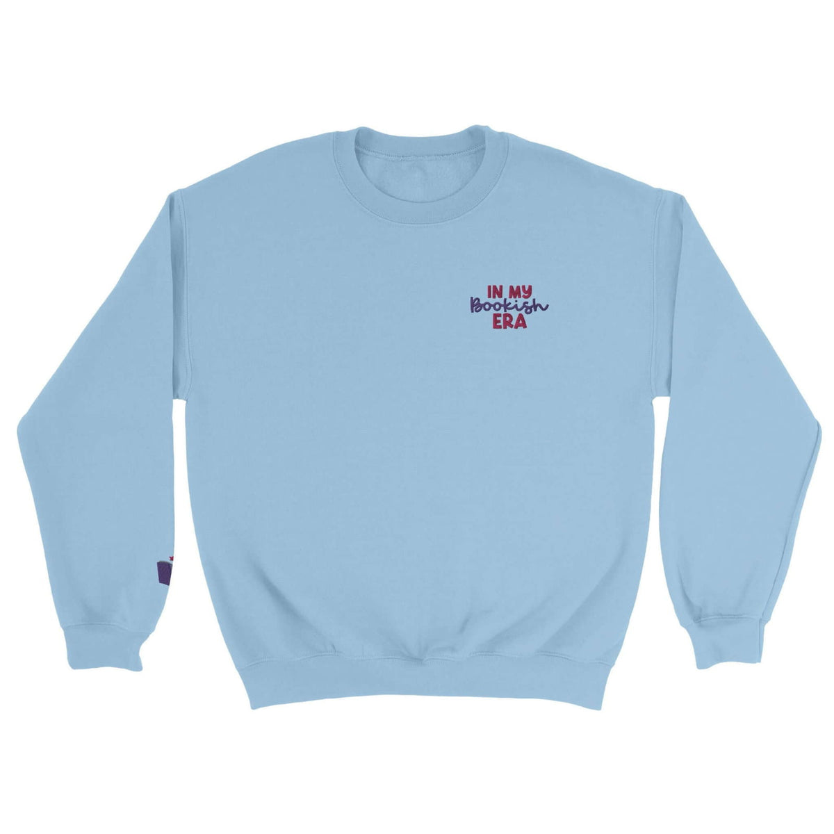 Bookish Queen Sweatshirt LightBlue / S In my Bookish Era Embroidered Sweater