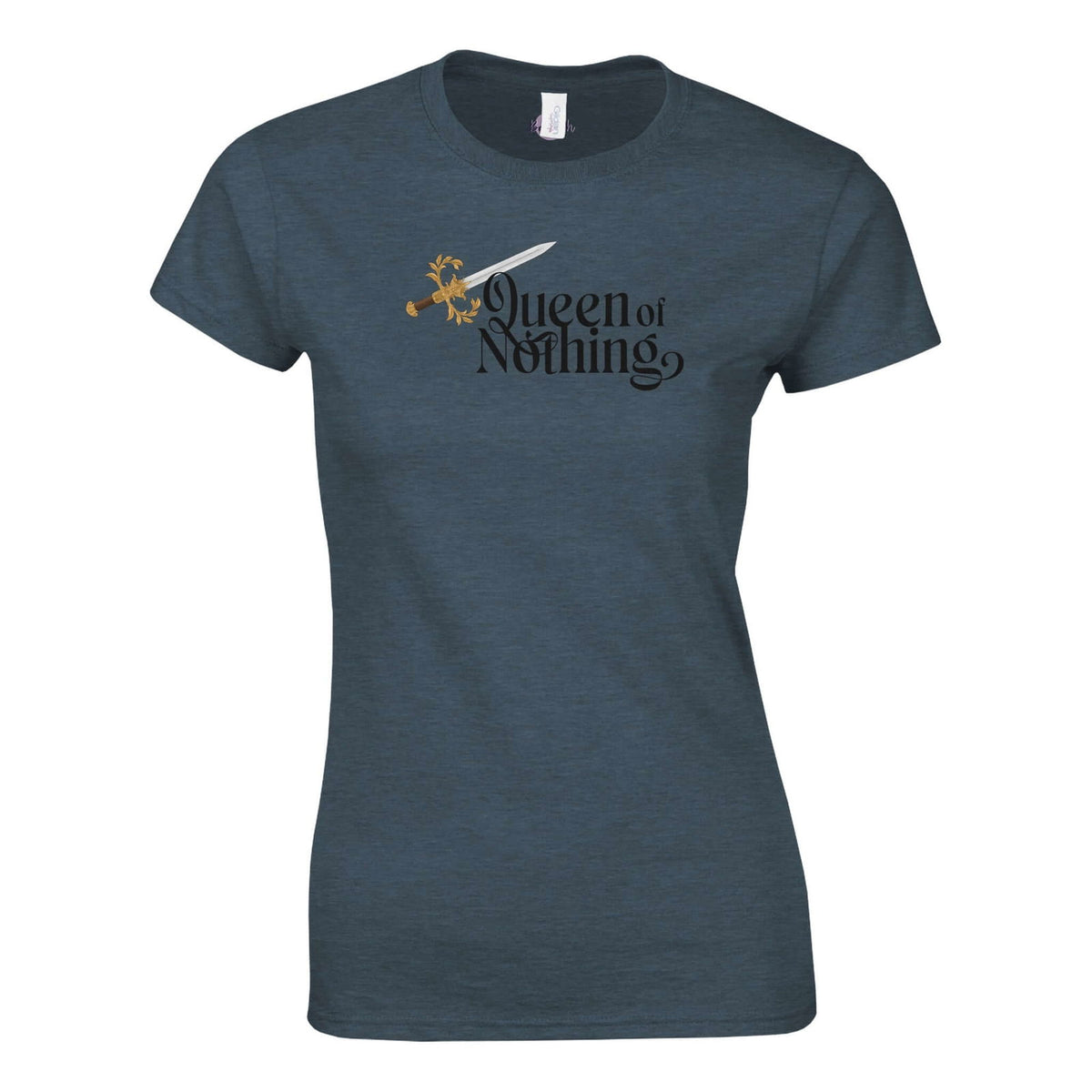 Bookish Queen T-Shirt DarkGrey / S Jude T-Shirt -  Cruel Prince Exclusive Hannah Collab