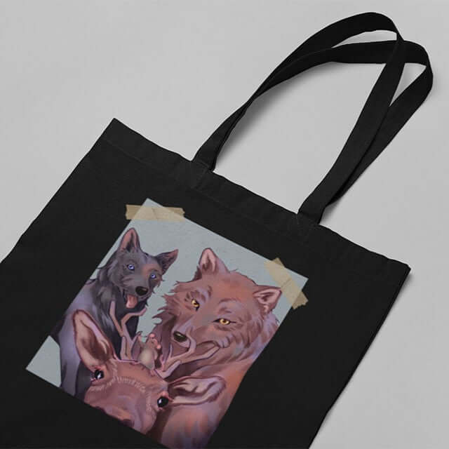 Bookish Queen Tote Bags Marauders Animagus Tote Bag – @talitasami Collab