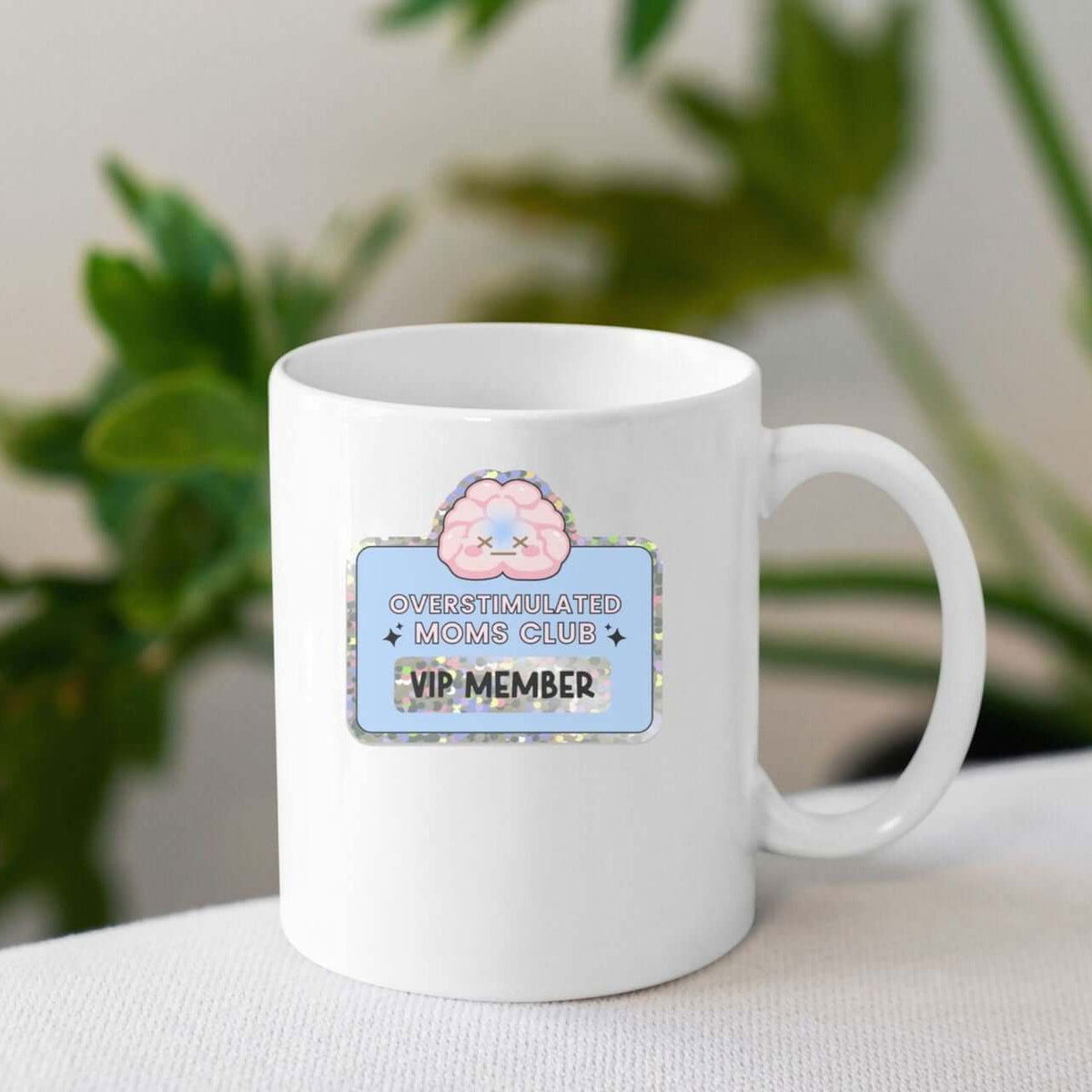 Bookish Queen Mom Life Stickers Mom Life Sticker - Overstimulated Moms Club