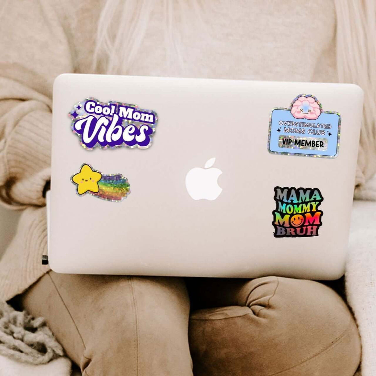 Bookish Queen Mom Life Stickers Mom Life Sticker - Overstimulated Moms Club