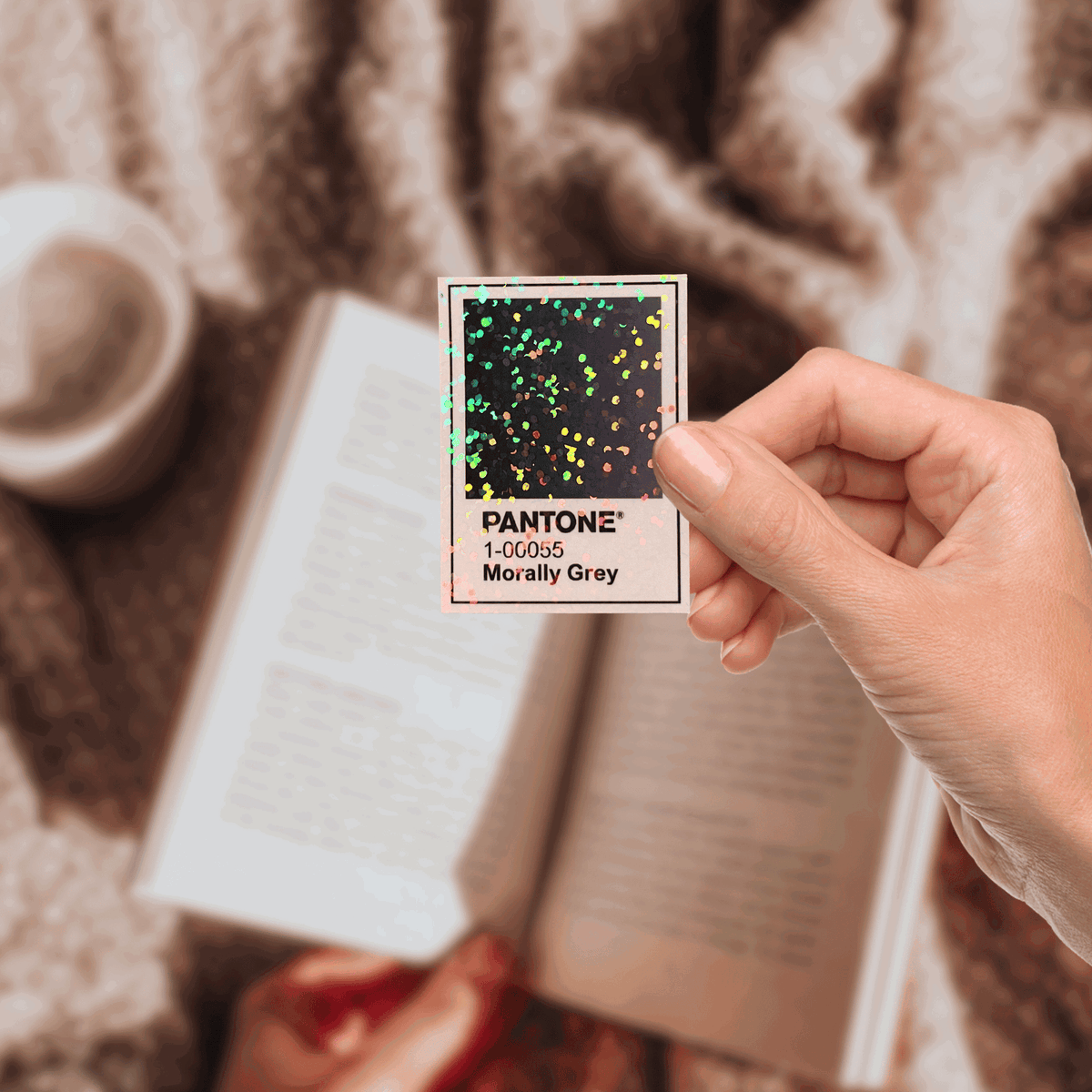 My Store Bookish Essentials Morally Grey Is My Favorite Color Stickers
