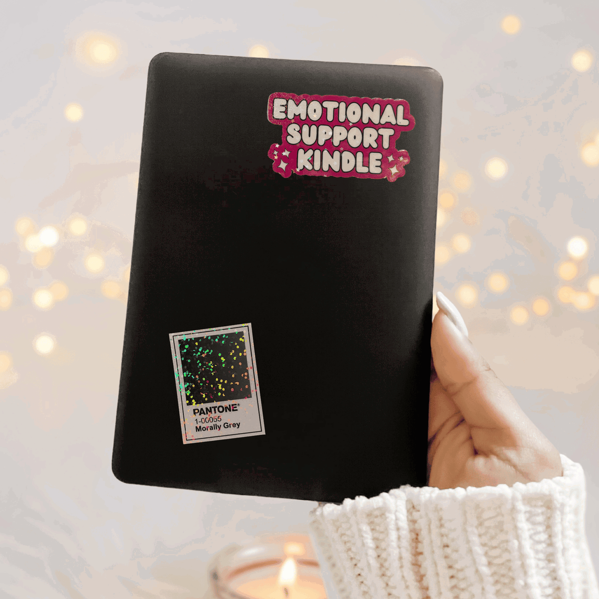 My Store Bookish Essentials Morally Grey Is My Favorite Color Stickers