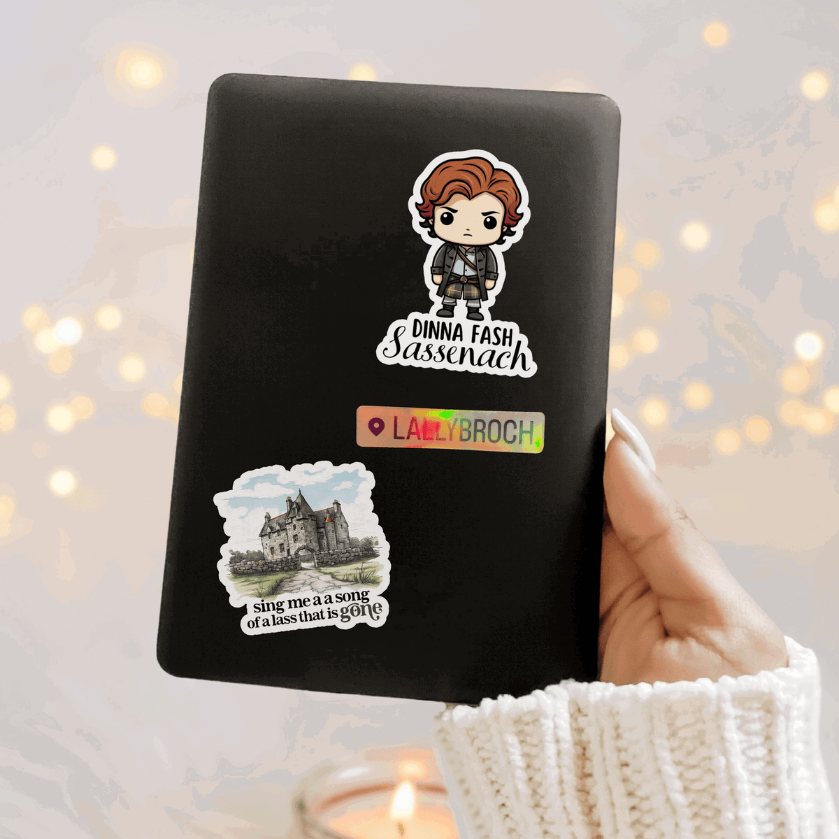 My Store Outlander Stickers Outlander Lallybroch Location Tag Sticker