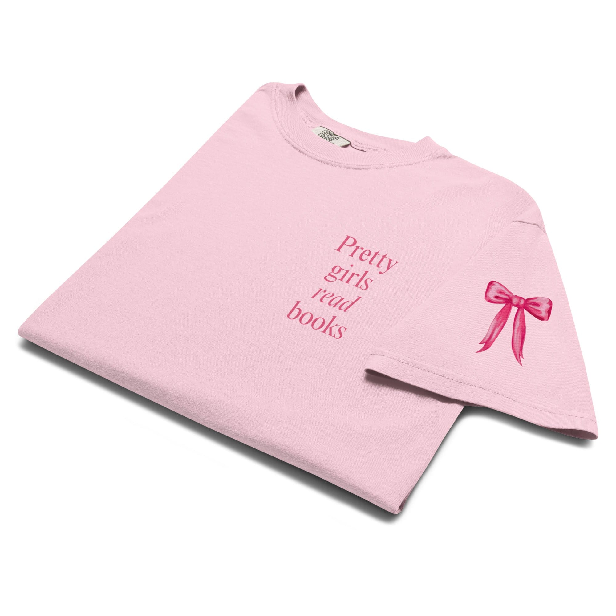 Bookish Queen T-Shirt Pretty Girls Read Books T-Shirt - Exclusive Josie Art Collab