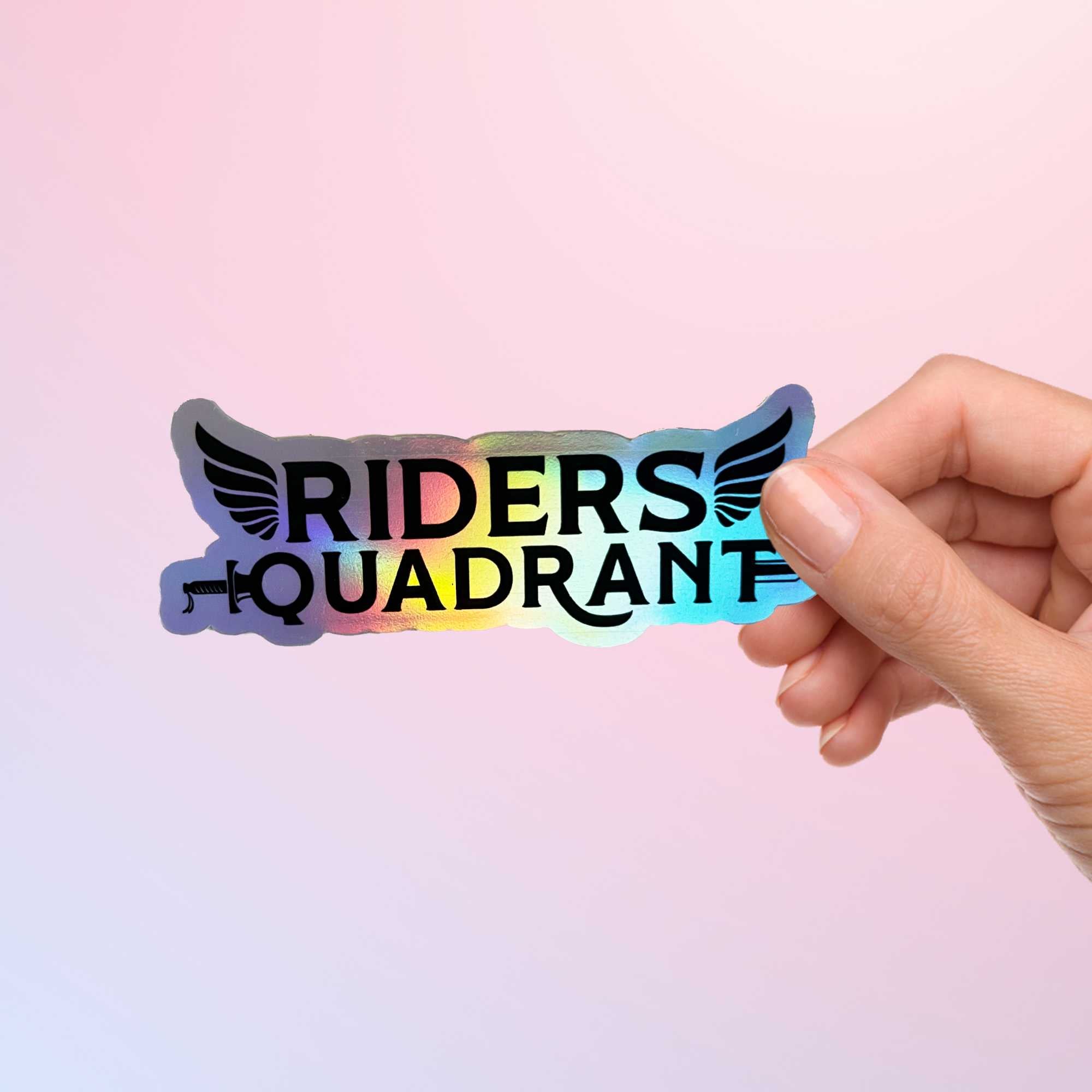 Fourth Wing sticker Riders Quadrant