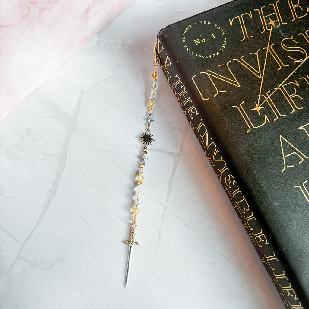 Aesthetic bookish page marker for fantasy readers