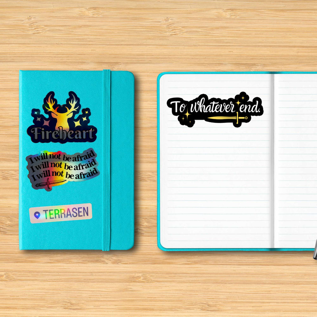 Bookish Queen Throne of Glass Stickers Throne of Glass Terrasen Location Tag Sticker