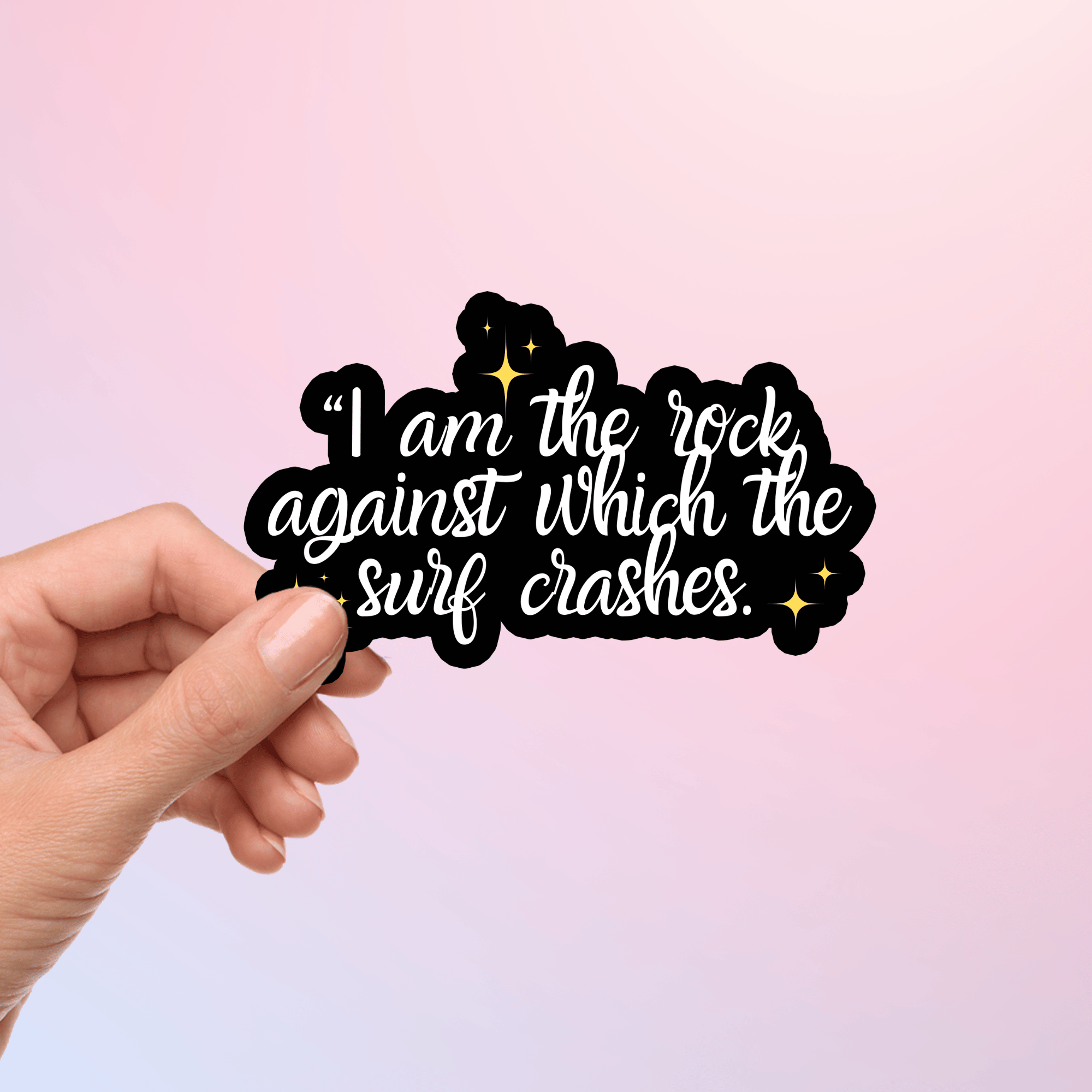 ACOTAR Sticker Valkyries Quote for SJM Lover Inspired merch