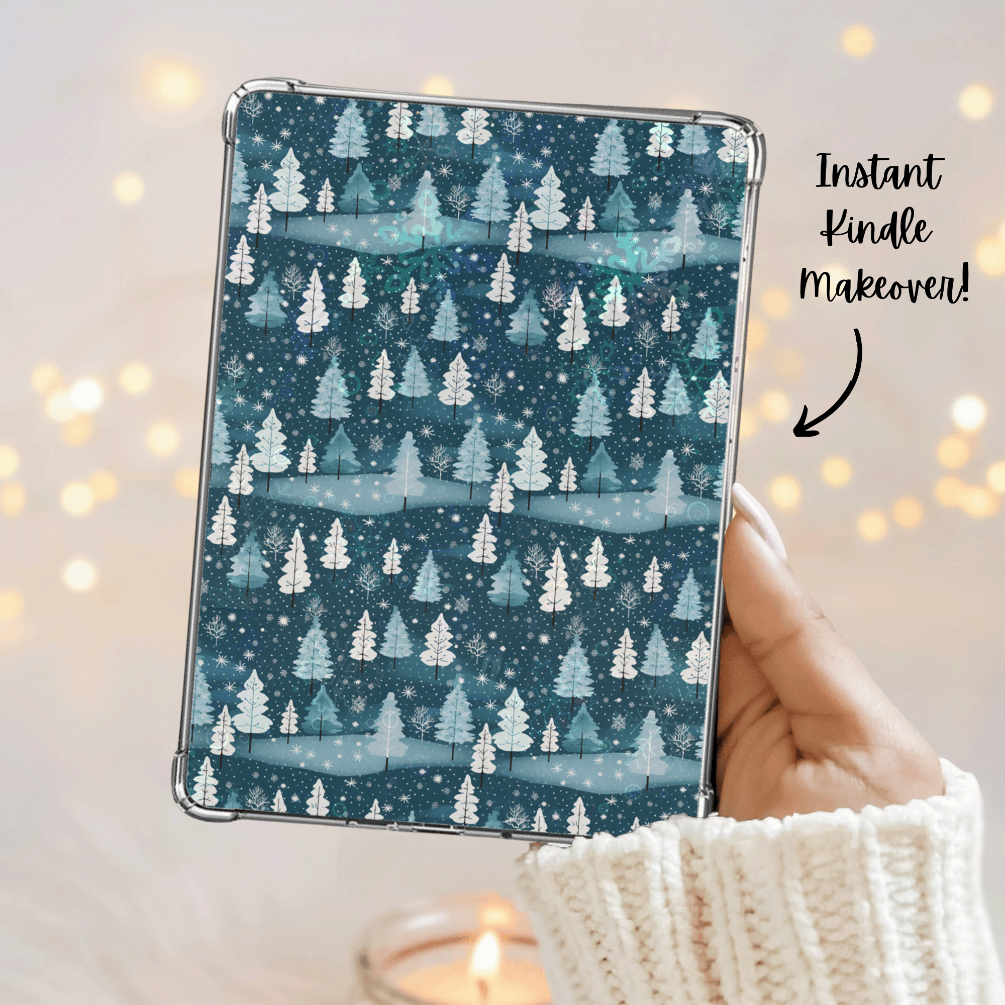 winter themed kindle insert 2