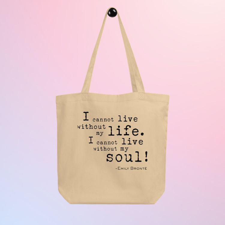 Bookish Queen Tote Bags Wuthering Heights Tote Bag